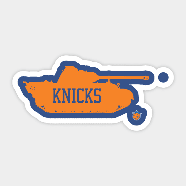 KnicksTank Orange Sticker by The Knicks Wall